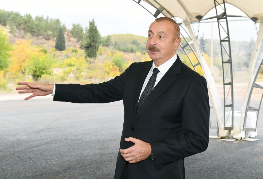 Ilham Aliyev : Nous essaierons de commencer à réinstaller les résidents de Zenguilan dans leur région natale au début de l'année prochaine, peut-être avant la fin de cette année
