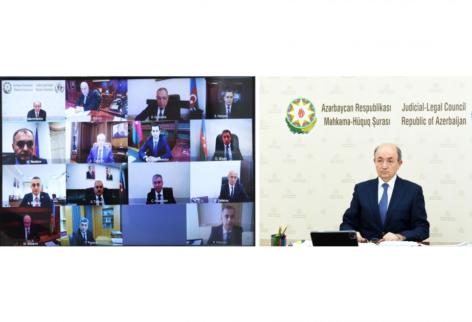 Состоялось заседание Судебно-правового совета в формате видеоконференции