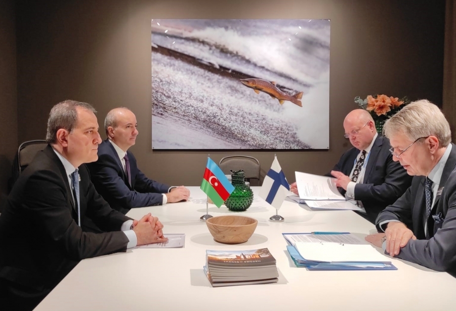 Azerbaijani, Finnish FMs discuss cooperation within OSCE
