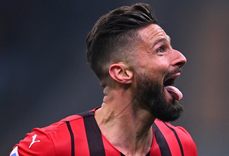 Giroud scores brace as Milan defeat Inter 2-1 in Serie A derbie