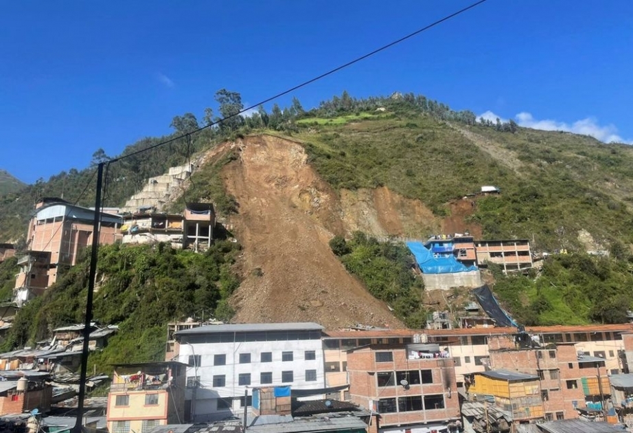 At least 2 dead, including infant, in Peru landslide