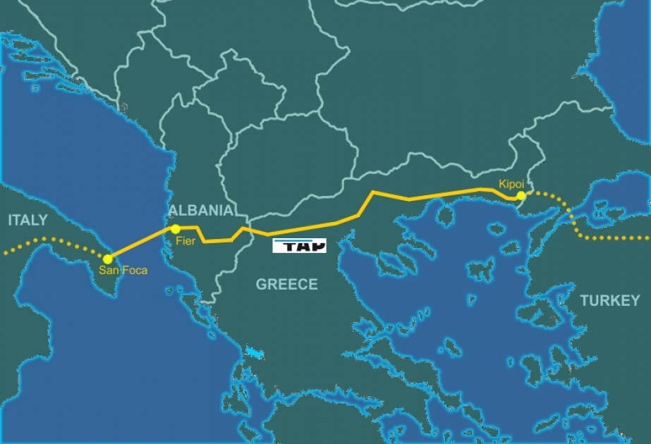 Bisher mehr 10 Milliarden Kubikmeter Erdgas über TAP-Pipeline aus Aserbaidschan nach Europa transportiert