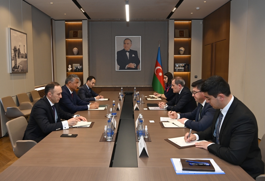Министр иностранных дел Азербайджана встретился с генеральным секретарем ТЮРКСОЙ