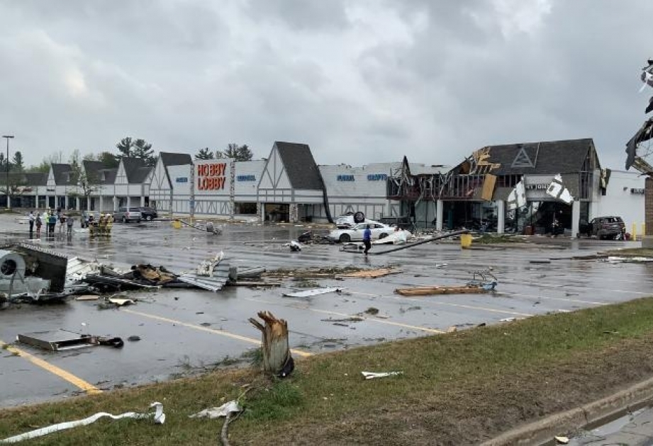 Miçiqan ştatında tornado nəticəsində bir nəfər ölüb, 40 nəfər yaralanıb