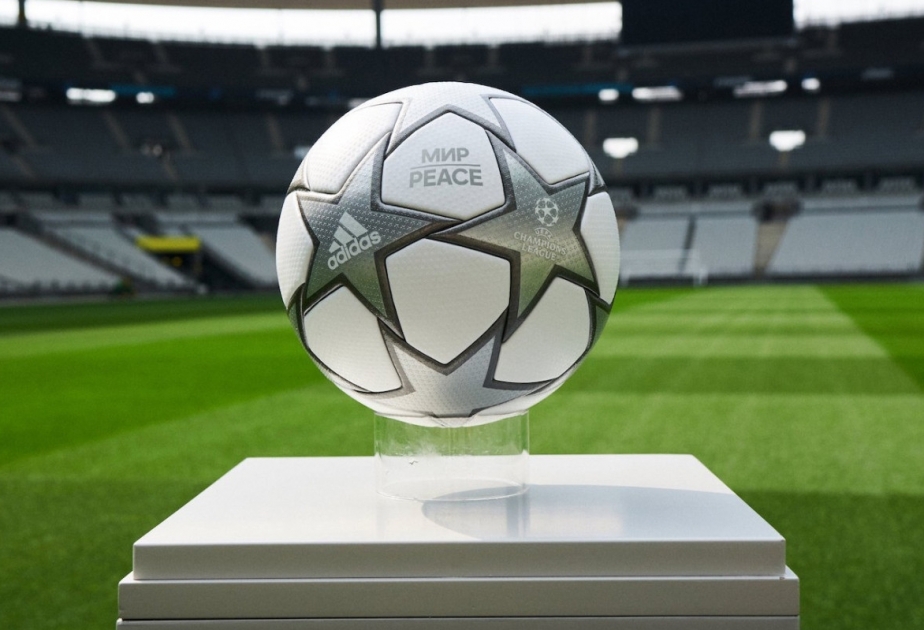 Champions League final ball unveiled, carries message of peace