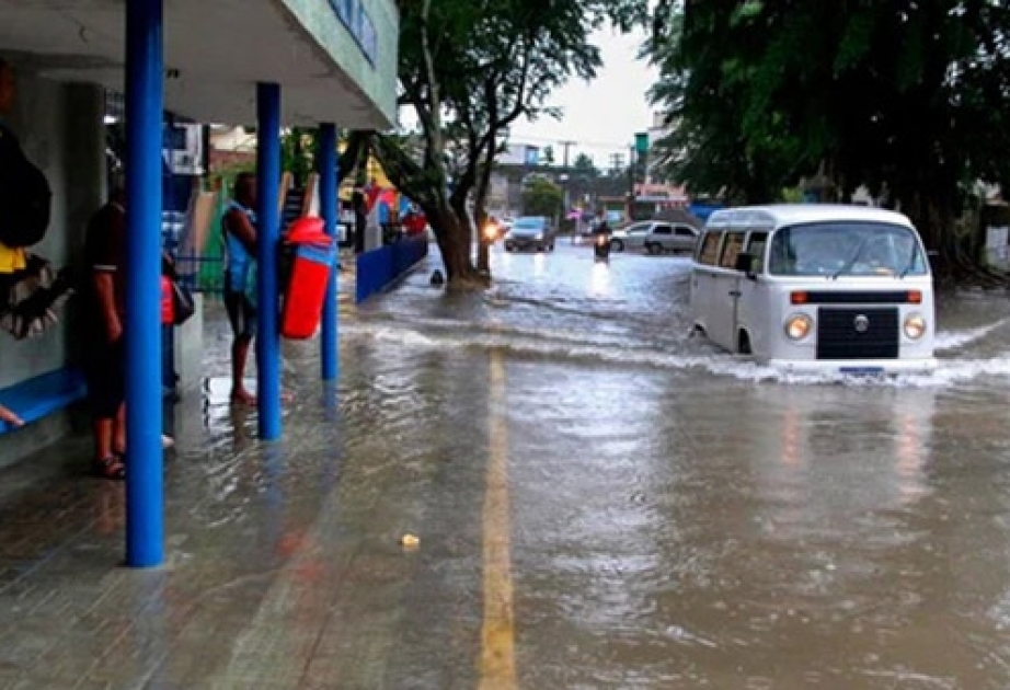 Braziliyada leysan yağışlar nəticəsində azı 35 nəfər həlak olub