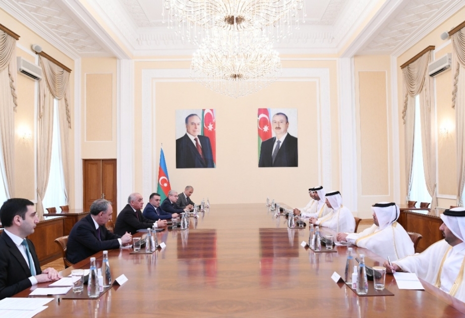 Le Procureur général du Qatar reçu par le Premier ministre azerbaïdjanais