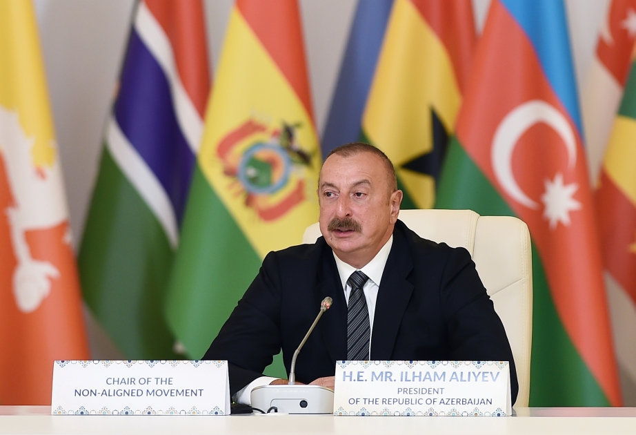 Le président azerbaïdjanais : Durant la pandémie, nous avons fourni une aide financière et humanitaire à plus de 80 pays