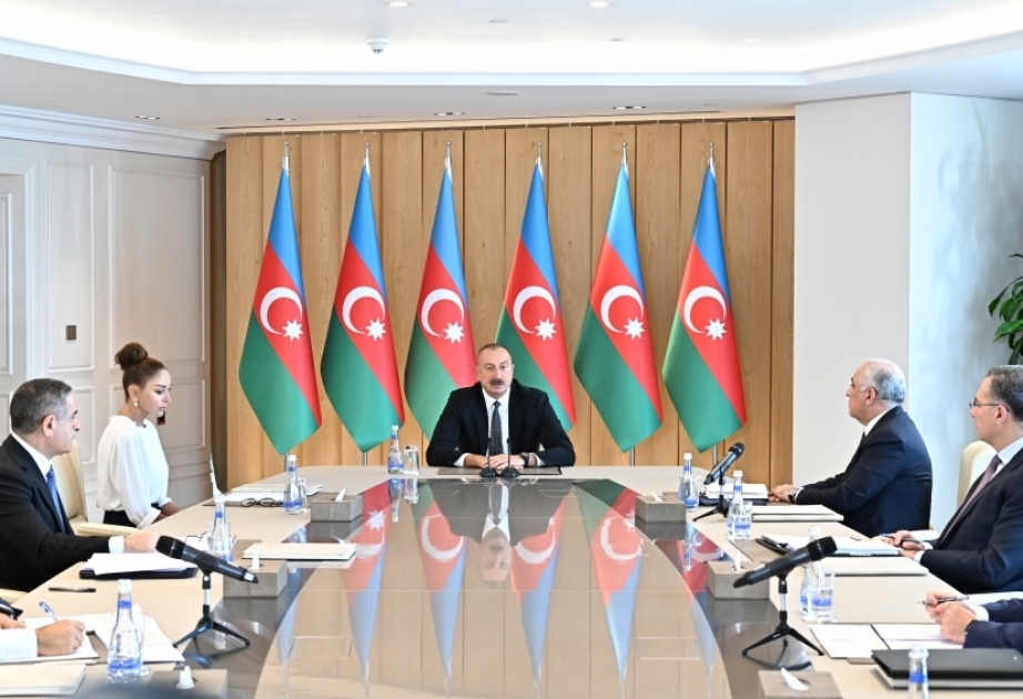 Prezident İlham Əliyevin informativ, qətiyyətli, aydın baxışlı çıxışı onun peşəkar üslubunun unikal fərdi atributudur