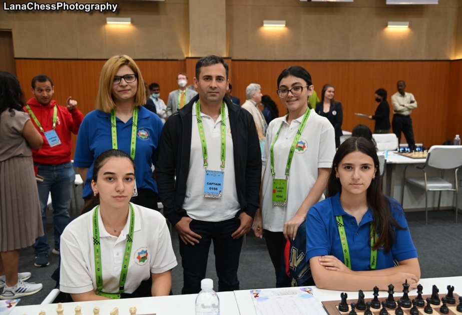 Azerbaijani women`s team thrash Armenia in 2022 Chess Olympiad in Chennai