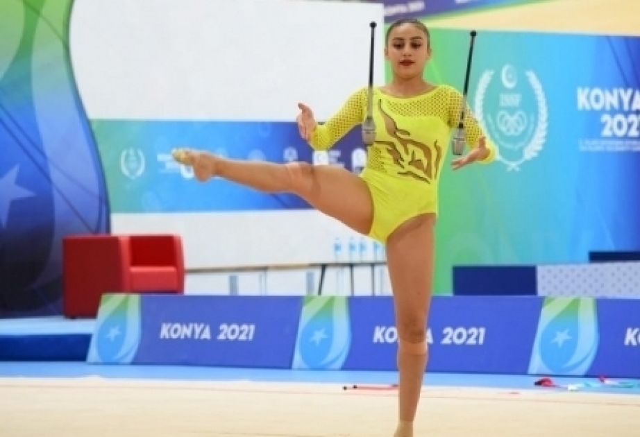 Azerbaijani gymnast Aghamirova captures her second gold at 5th Islamic Solidarity Games