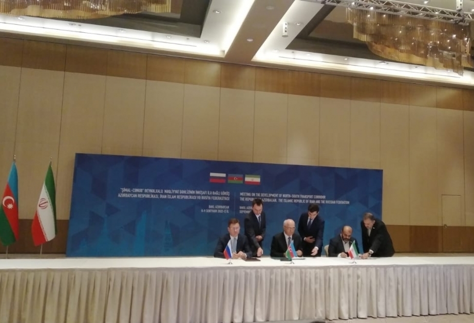 Se firma la Declaración de Bakú sobre el Corredor de Transporte Internacional Norte-Sur