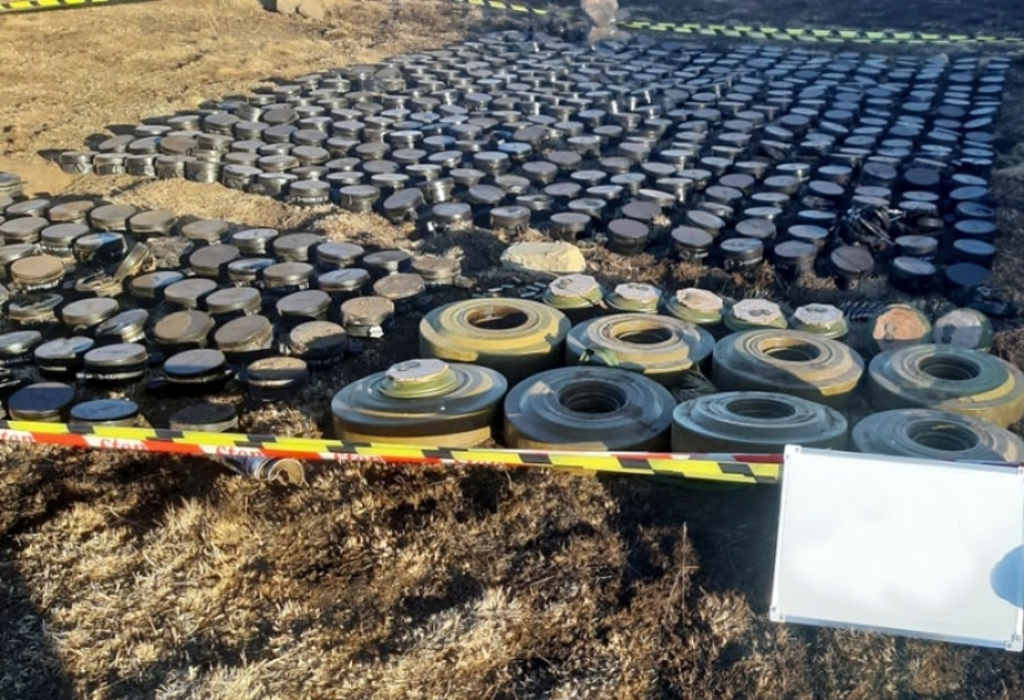 Обезврежены мины, закопанные в Кяльбаджарском направлении в целях провокации
