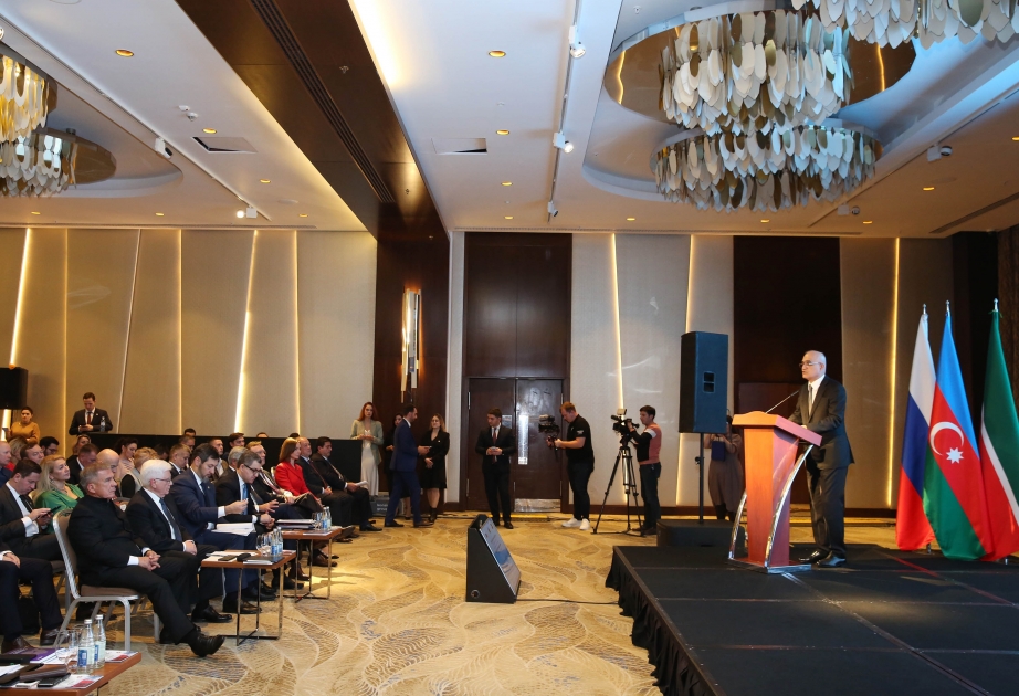Bakıda Azərbaycan-Tatarıstan biznes forumu keçirilir VİDEO