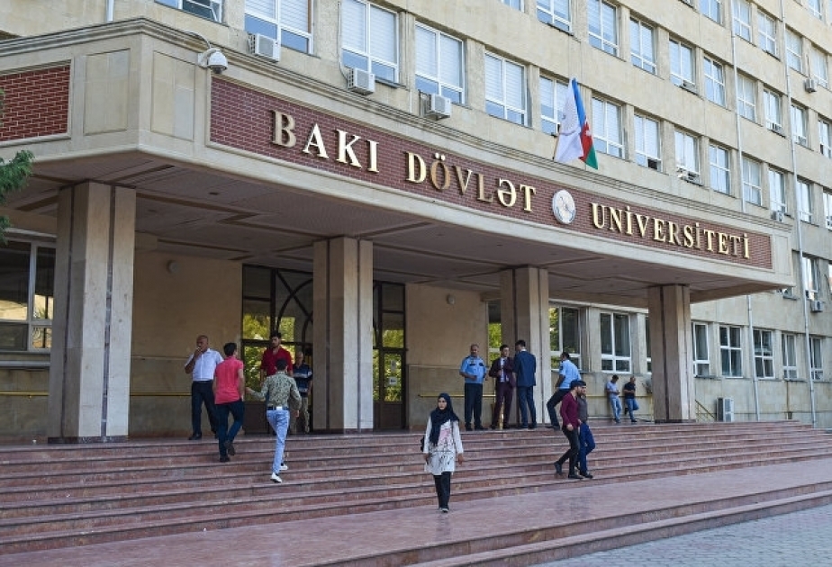巴库国立大学与哈萨克斯坦欧亚大学签署双学位相关项目的合作协议