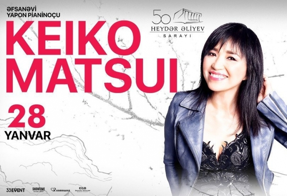 Legendary Japanese jazz pianist Keiko Matsui to perform at Heydar Aliyev Palace