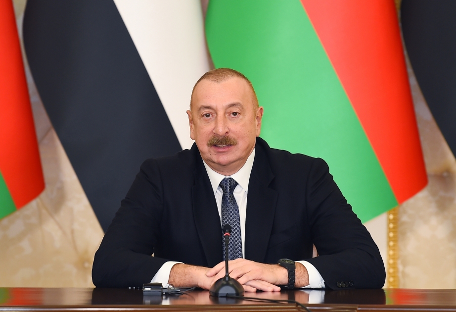 Президент Ильхам Алиев: Карабах остается неотъемлемой частью Азербайджана и останется таковой навсегда