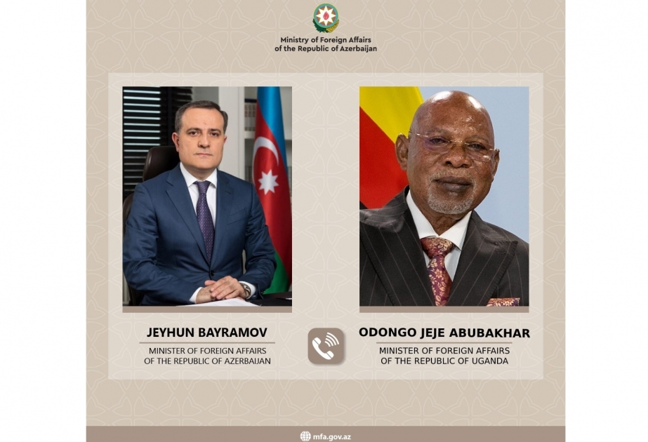 Состоялся телефонный разговор министров иностранных дел Азербайджана и Уганды