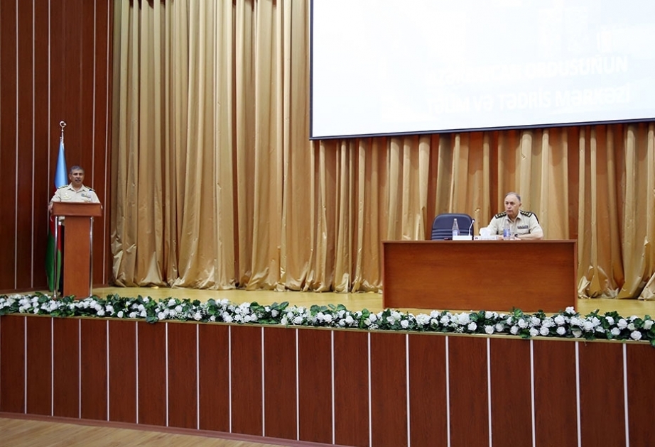 Training-methodical sessions held in Azerbaijan Army wrap up, Defense Ministry
