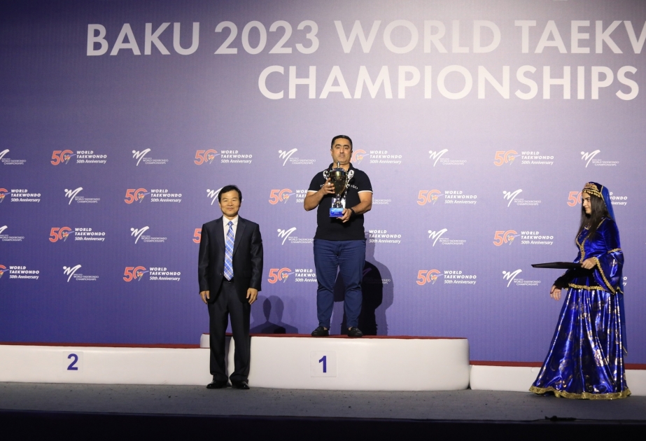 Azerbaijan taekwondo team secures Fighting Spirit Award