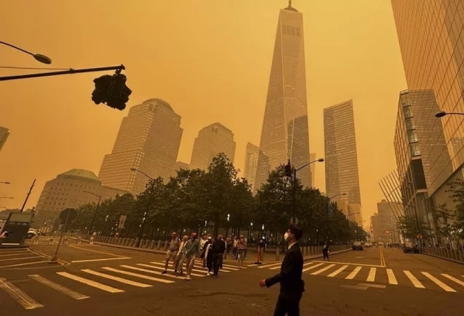 New York City has the worst air in the world as smoke from Canadian wildfires rolls in