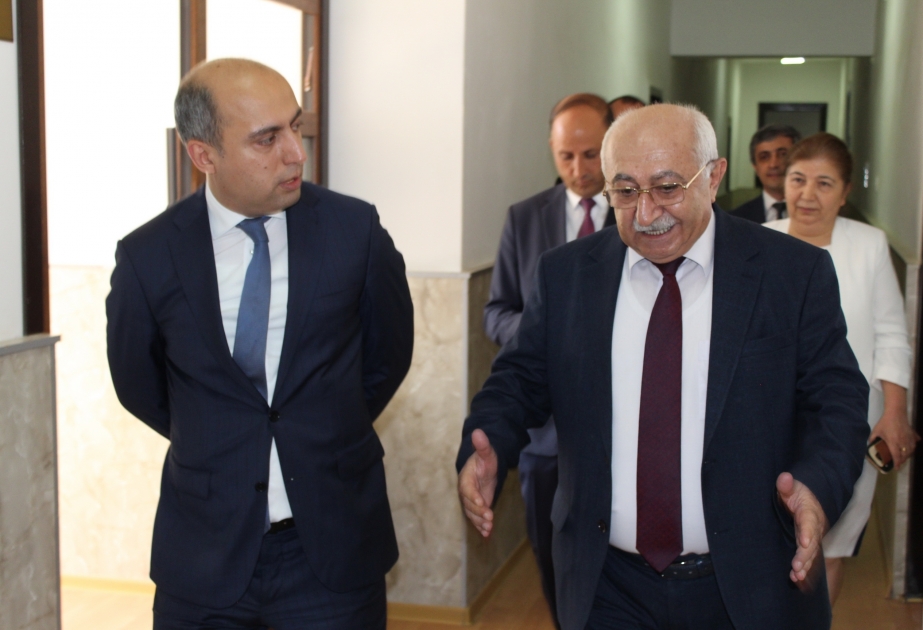 Министр науки и образования посетил Газахский филиал БГУ