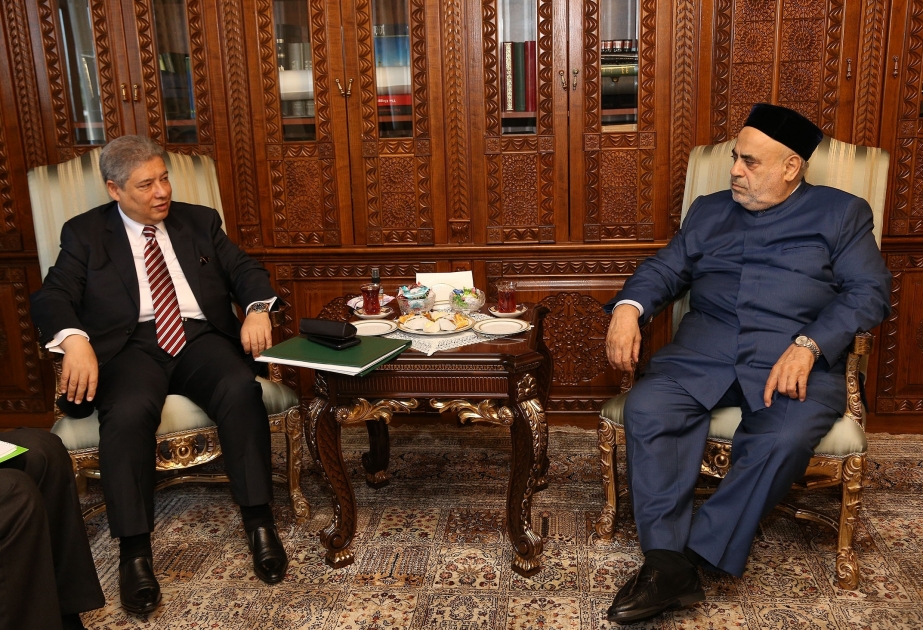 رئيس إدارة مسلمي القوقاز: العلاقات السياسية والاقتصادية بين مصر وأذربيجان قيد التطور دوما