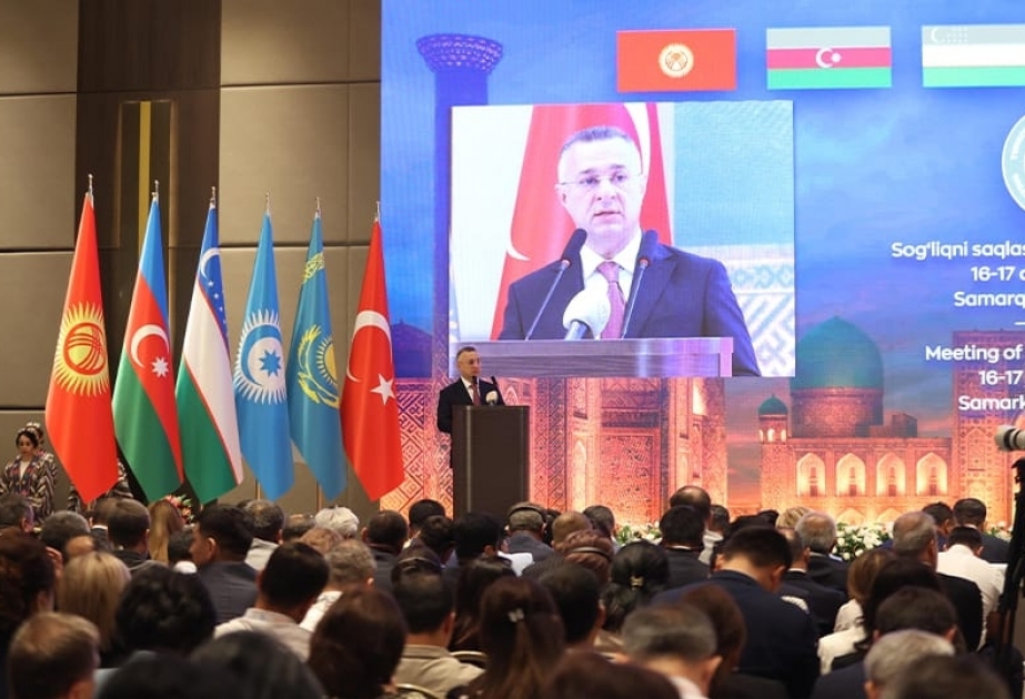 Глава минздрава Азербайджана участвует в III заседании министров здравоохранения стран – членов ОТГ в Самарканде