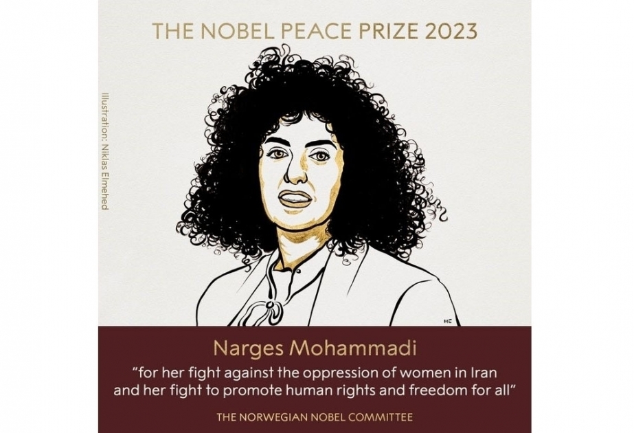 Le prix Nobel de la Paix 2023 attribué à l'Iranienne Narges Mohammadi
