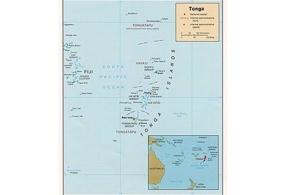 Moderates aber tiefes Erdbeben in Tonga