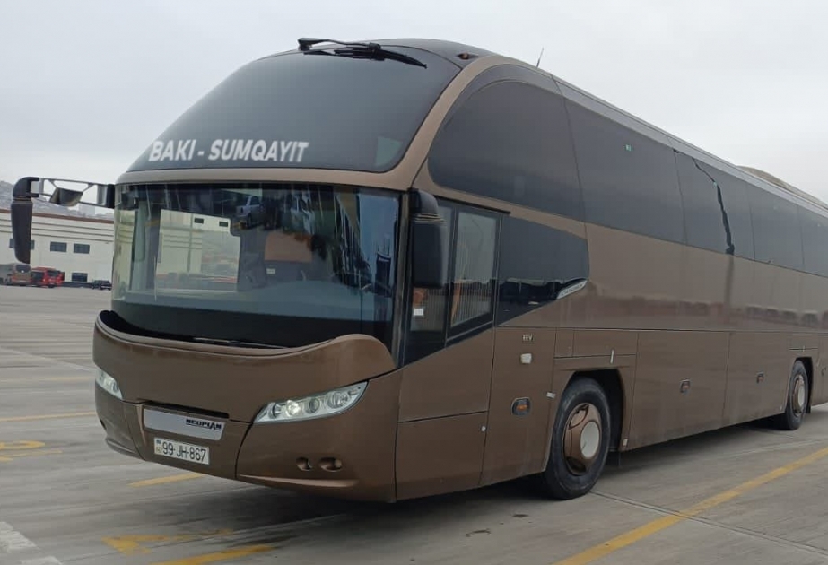 BakuBus запускает с 21 января автобусный маршрут Баку–Сумгайыт