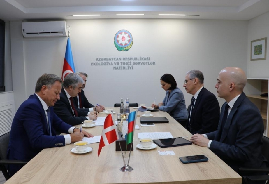Состоялся обмен мнениями с послом Дании в Азербайджане по вопросам подготовки к COP29