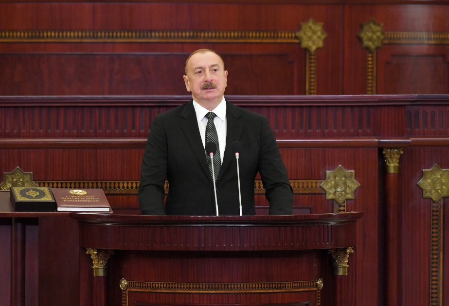 阿利耶夫总统：将继续为阿塞拜疆的全面发展竭尽全力