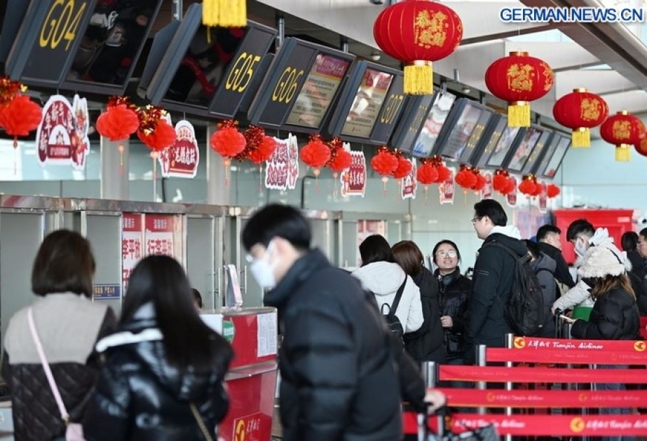 Frühlingsfest in China: Fluggastaufkommen erreicht fast 18 Millionen