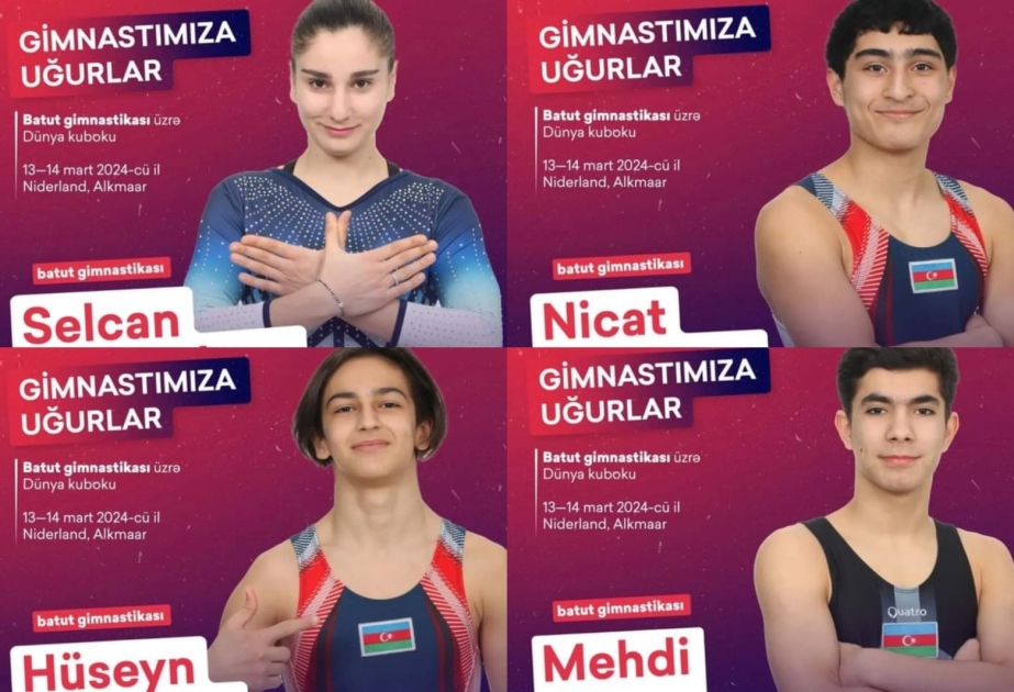 Azerbaijani gymnasts to compete in World Cup Alkmaar