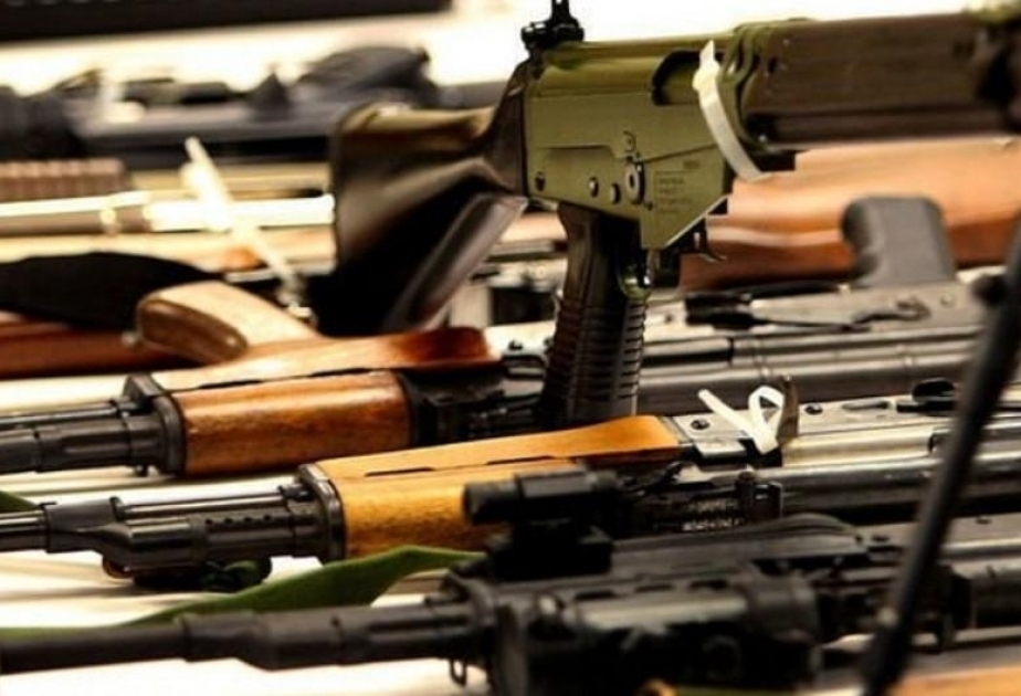 В Ханкенди обнаружены незаконное оружие и боеприпасы