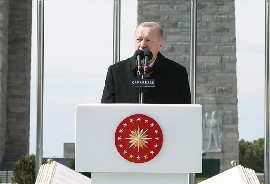 'Canakkale is impassable' immortalized when Turkish Navy defeated most advanced armies: President Erdogan