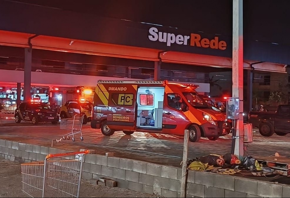 Braziliyada supermarketin damının uçması nəticəsində 3 nəfər ölüb, 10 nəfər yaralanıb