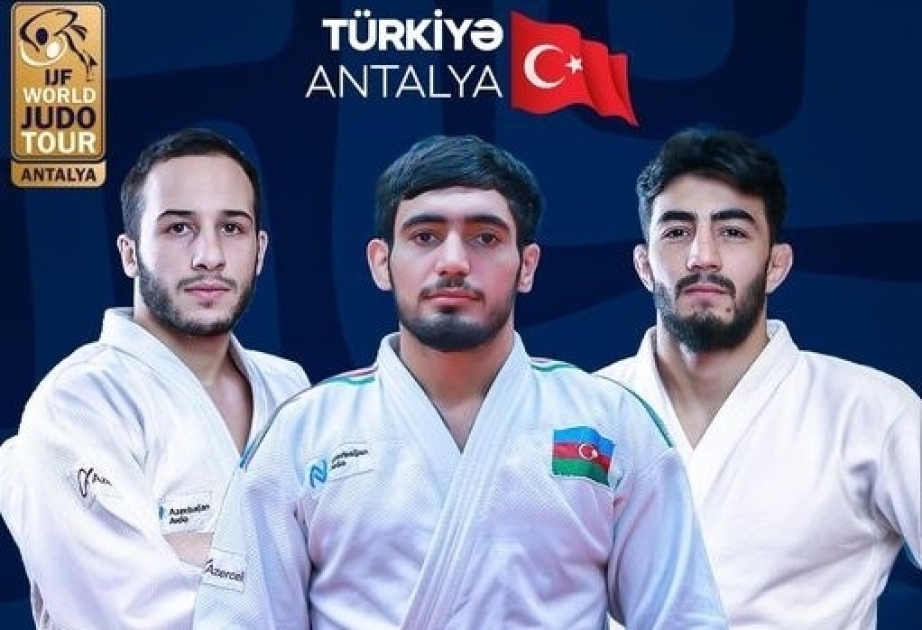 Grand Slam d’Antalya : trois judoka azerbaïdjanais en lice