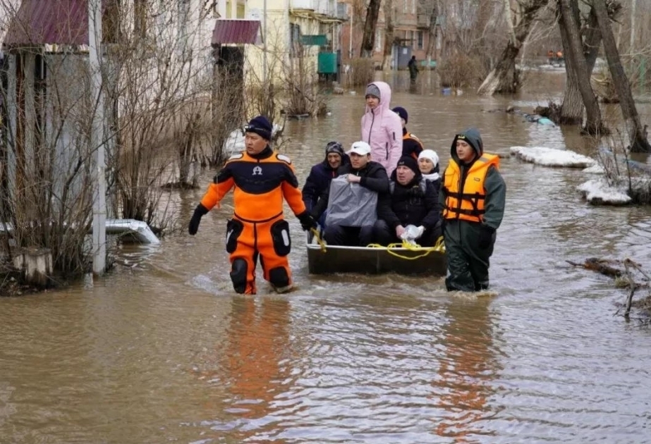 Over 85,000 people rescued from flood-hit areas in Kazakhstan