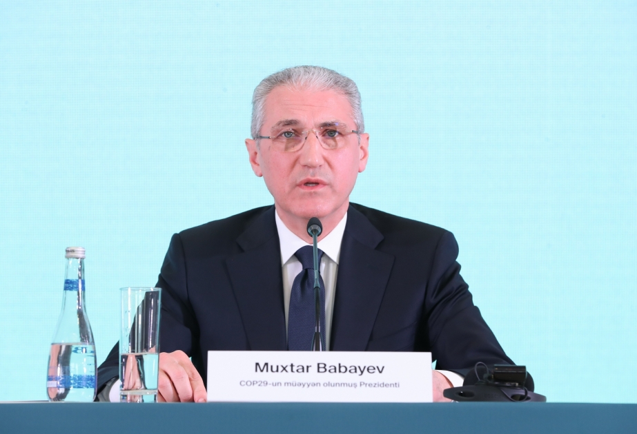 الرئيس المحدد لكوب 29: التحول الأخضر في صفوف أولويات أذربيجان الوطنية