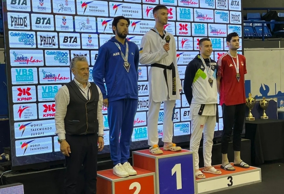 Aserbaidschanische Taekwondo-Kämpfer holen in Belgrad zwei Medaillen