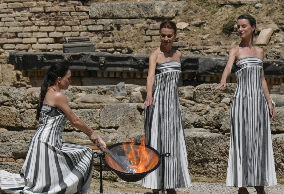 В Древней Олимпии зажгут олимпийский огонь для летних Игр-2024 в Париже