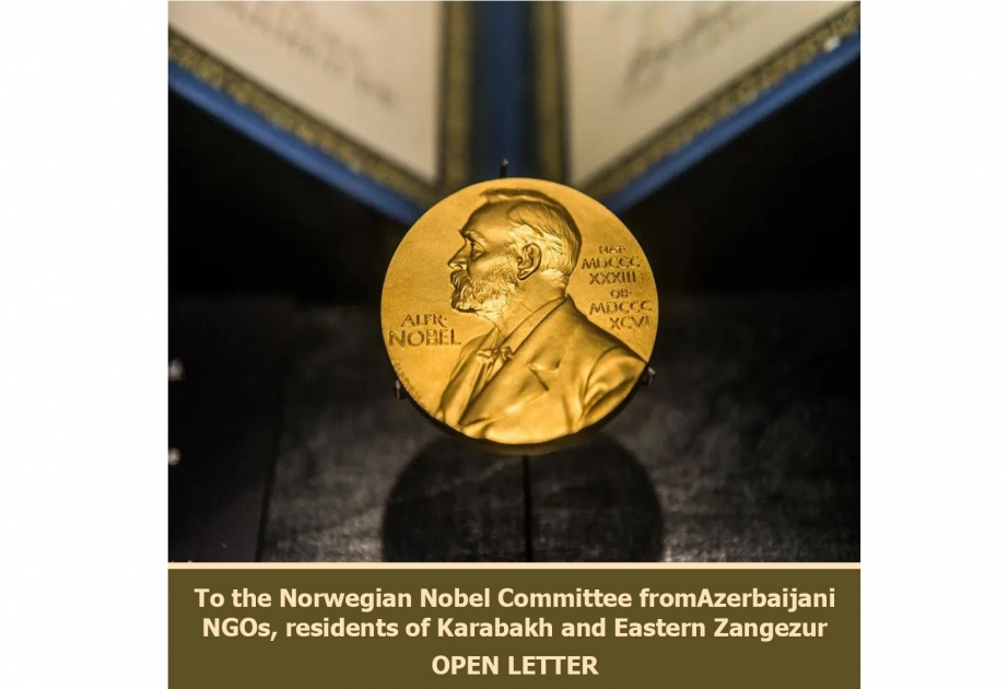 Azerbaijani NGOs and residents of Karabakh and East Zangezur send open letter to Norwegian Nobel Committee
