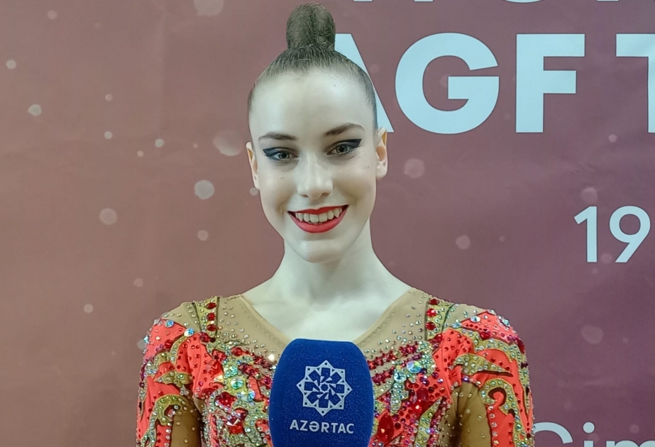 Гимнастка, представляющая Германию: Соревнования в Баку имеют для меня особое значение