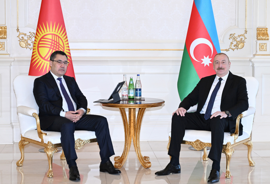 Состоялась встреча президентов Азербайджана и Кыргызстана в узком составе ОБНОВЛЕНО