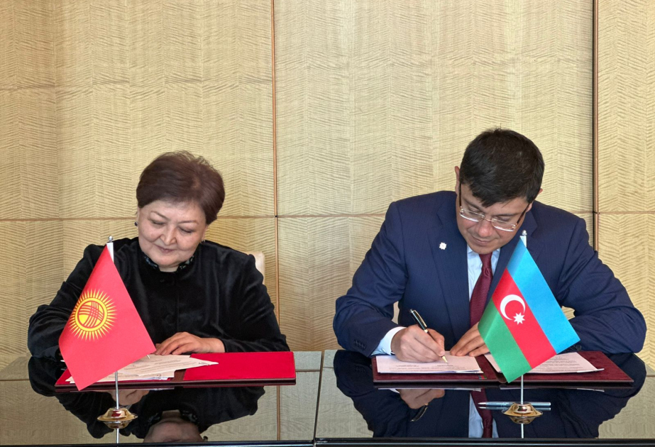 Azərbaycan ilə Qırğızıstan arasında Anlaşma Memorandumu imzalanıb