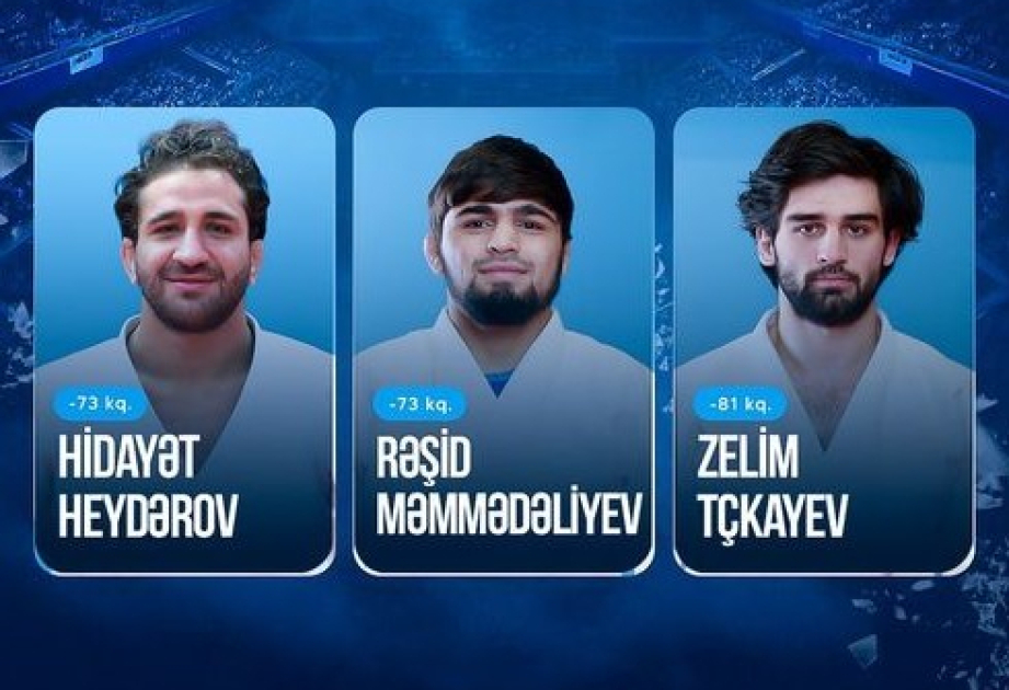 Championnats d'Europe : Trois autres judokas azerbaïdjanais en lice
