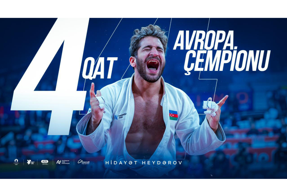 Hidayat Heydarov crowned four-time European champion
