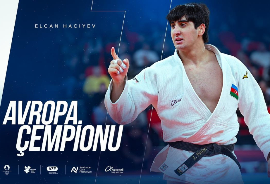 Championnats d’Europe de judo : un autre athlète azerbaïdjanais devient champion continental